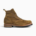 SIENA BROWN WAXED ROUGHOUT CAP TOE