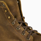 SIENA BROWN WAXED ROUGHOUT CAP TOE
