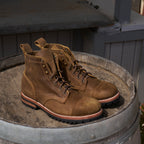 SIENA BROWN WAXED ROUGHOUT CAP TOE