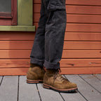 SIENA BROWN WAXED ROUGHOUT CAP TOE
