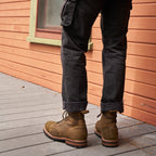 SIENA BROWN WAXED ROUGHOUT CAP TOE